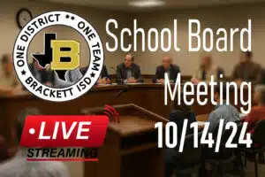 Brackett ISD BOD Meeting 10/14/24