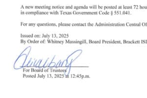 Brackett ISD Board Meeting Update